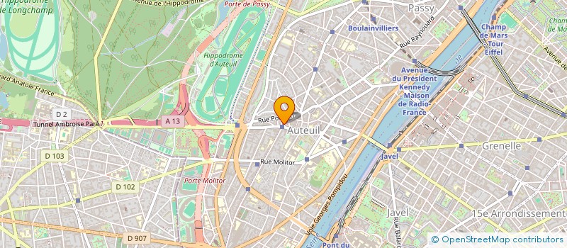 localisation de l'entreprise FMLM PRESSE  PARIS