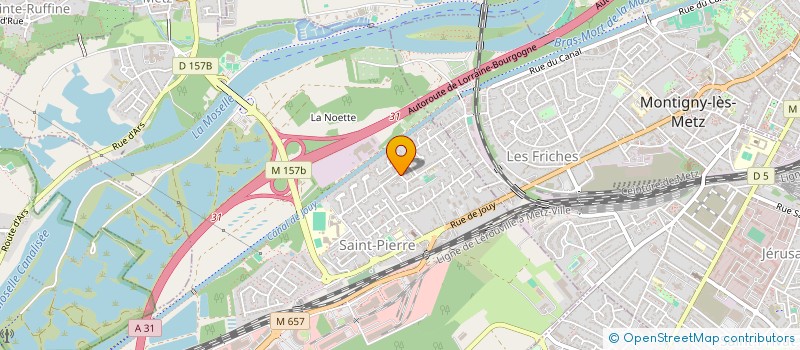 localisation de l'entreprise FMMCE à MOULINS-LES-METZ
