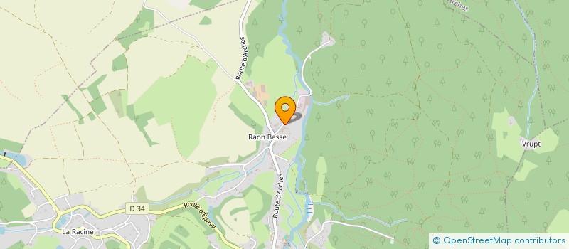 localisation de l'entreprise FMMJ  RAON-AUX-BOIS