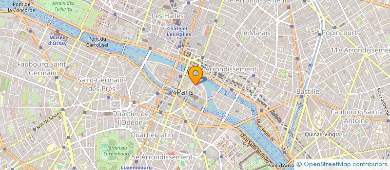 localisation de l'entreprise FMMM  PARIS