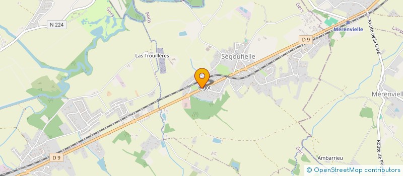 localisation de l'entreprise FMMP  SEGOUFIELLE