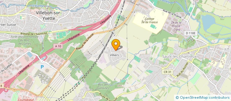 localisation de l'entreprise FMOCONSULTING à VILLEBON-SUR-YVETTE