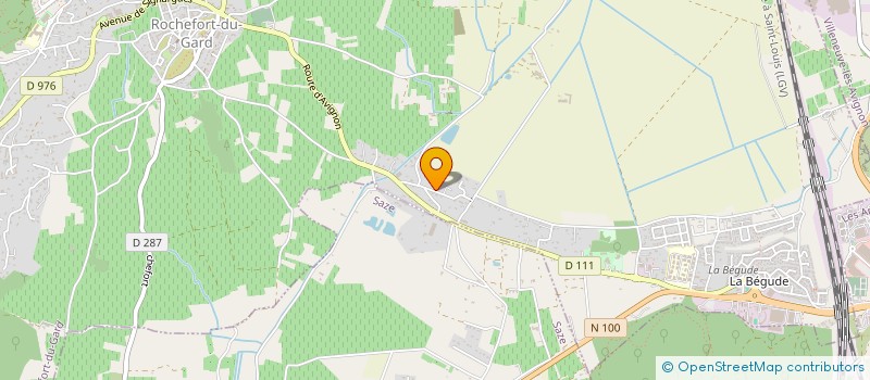 localisation de l'entreprise FMP à ROCHEFORT-DU-GARD