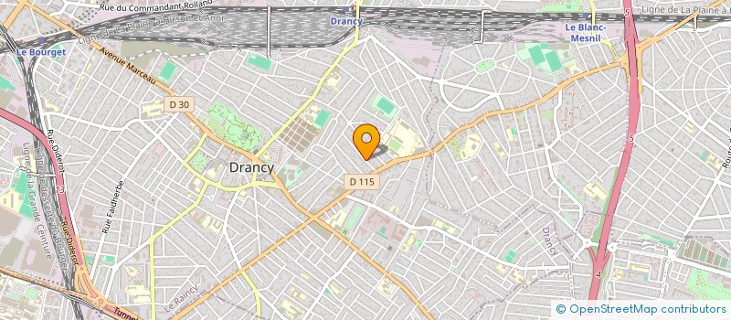 localisation de l'entreprise FMP à DRANCY