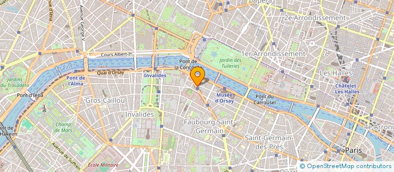 localisation de l'entreprise FMP  PARIS