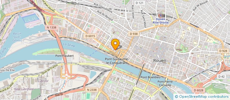 localisation de l'entreprise FMP à ROUEN