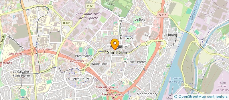 localisation de l'entreprise FMP à HEROUVILLE-SAINT-CLAIR