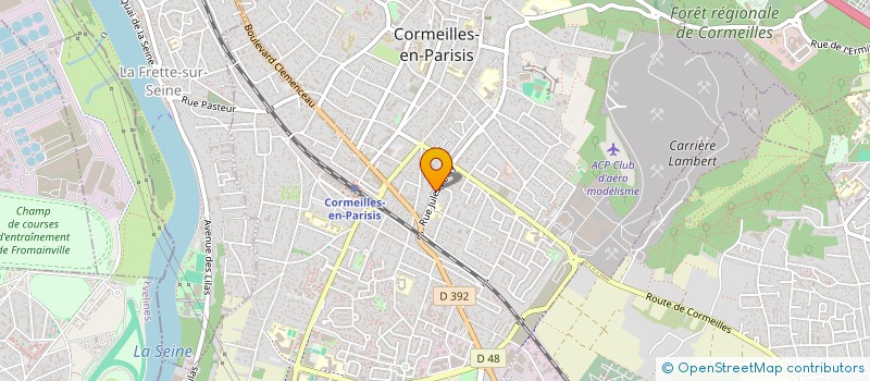 localisation de l'entreprise FMP CUNHA  CORMEILLES-EN-PARISIS