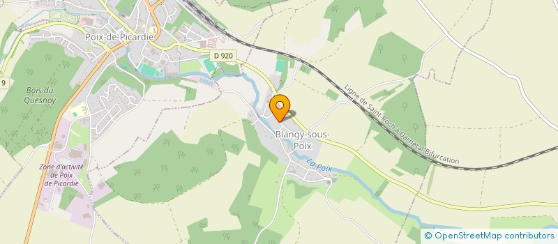 localisation de l'entreprise FMP IMMO  NAMPS-MAISNIL