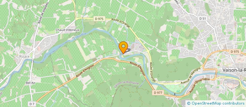 localisation de l'entreprise FMP IMMO  VAISON-LA-ROMAINE