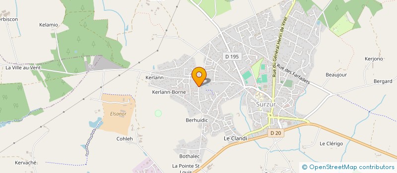 localisation de l'entreprise FMPA  SURZUR