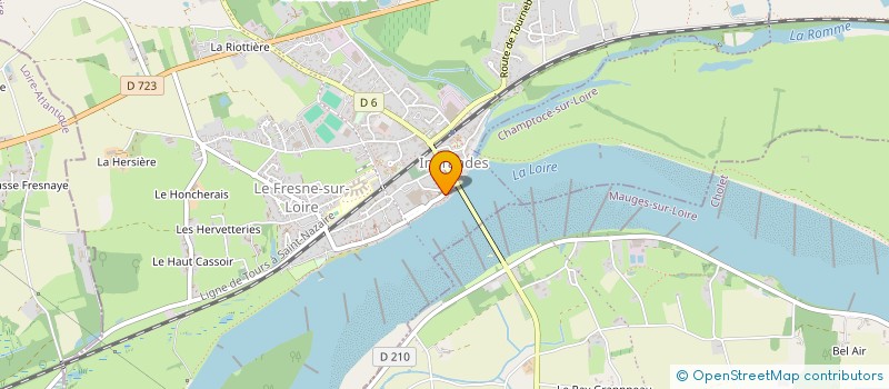 localisation de l'entreprise FMPCC  INGRANDES-LE-FRESNE-SUR-LOIRE