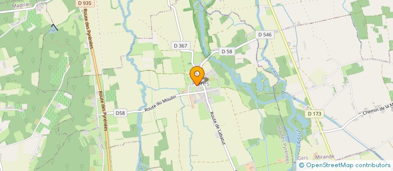 localisation de l'entreprise FMPH  MAUBOURGUET