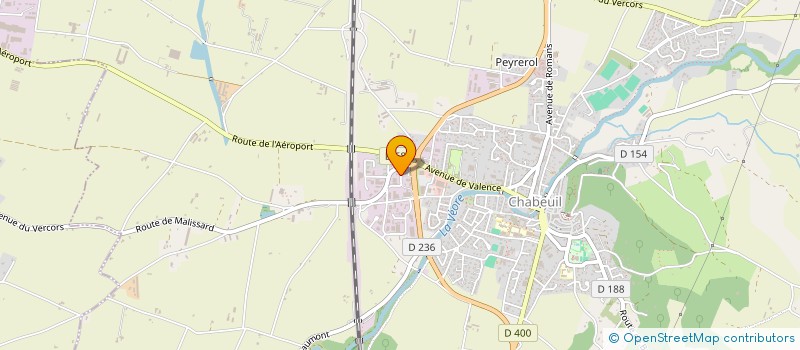 localisation de l'entreprise FMPI à CHABEUIL
