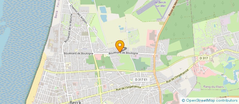 localisation de l'entreprise FMPIZZ à BERCK