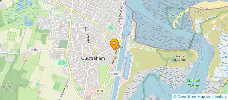 localisation de l'entreprise FMPL  OUISTREHAM