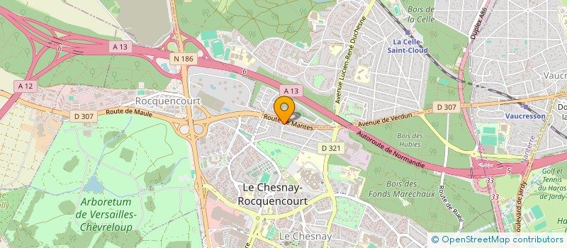 localisation de l'entreprise FMPULSE  LE CHESNAY-ROCQUENCOURT