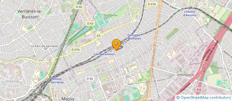 localisation de l'entreprise FMR à ANTONY