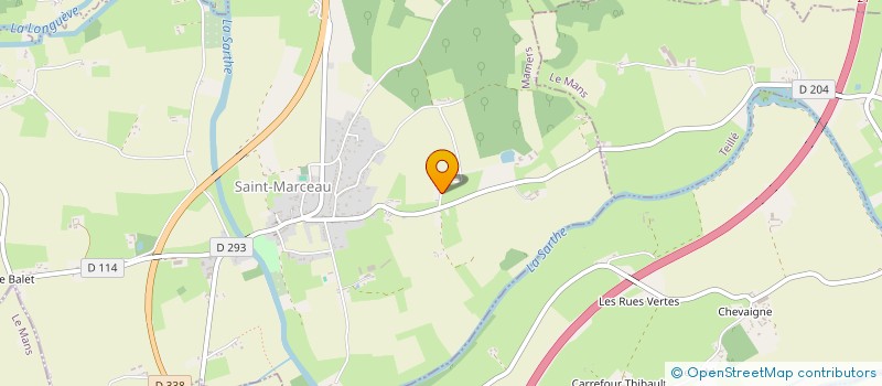 localisation de l'entreprise FMR  LE MANS