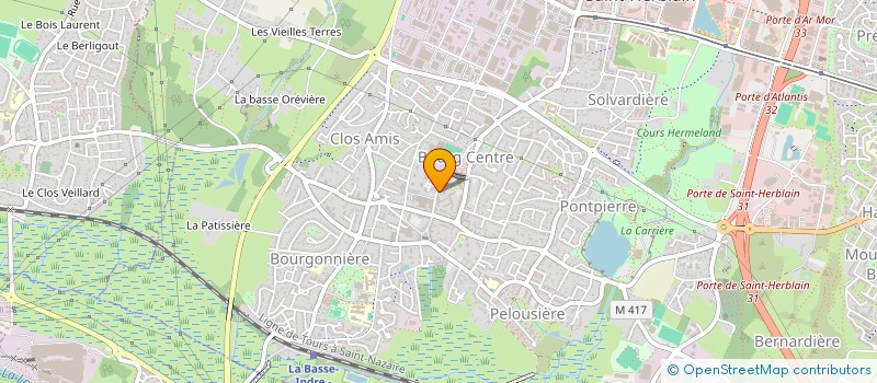 localisation de l'entreprise FMR CREW  SAINT-HERBLAIN