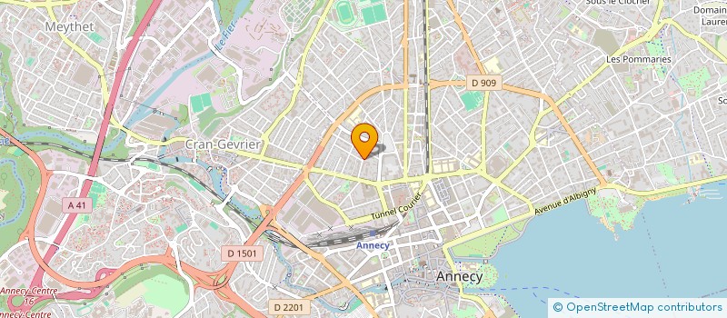 localisation de l'entreprise FMR EVENTS à ANNECY