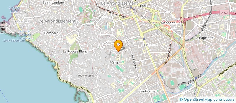 localisation de l'entreprise FMR-FOURGONNETTE MARSEILLAISE DE RECUP à MARSEILLE