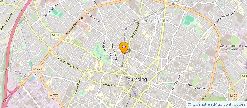 localisation de l'entreprise FMR-T CO-GESTION  TOURCOING