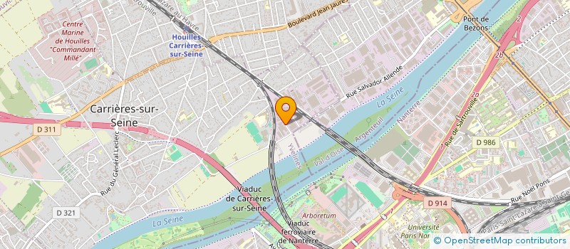 localisation de l'entreprise FMR TOOLS  CARRIERES-SUR-SEINE