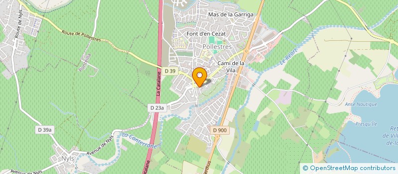 localisation de l'entreprise FMRC SORDONS SONS  POLLESTRES