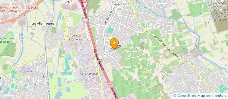 localisation de l'entreprise FMRX  VEDENE