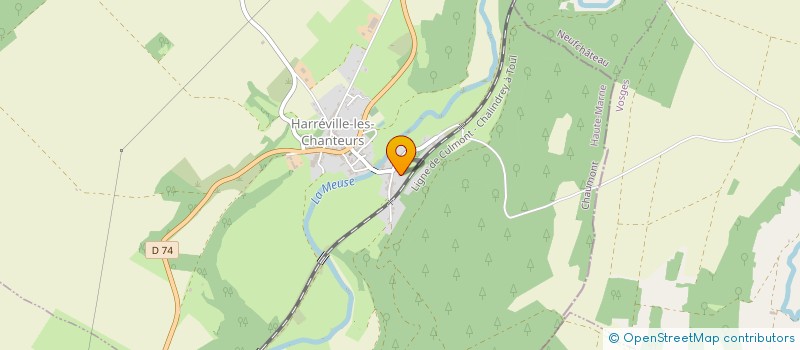 localisation de l'entreprise FMS à HARREVILLE-LES-CHANTEURS