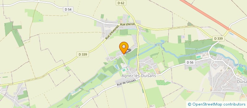 localisation de l'entreprise FMS  AGNEZ-LES-DUISANS