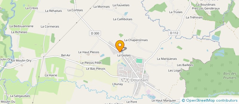 localisation de l'entreprise FMS  DOURDAIN