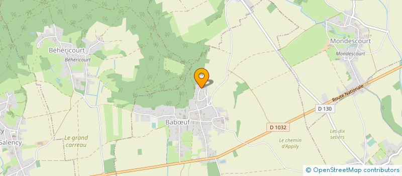 localisation de l'entreprise FMS ENTREPRISE  BABUF