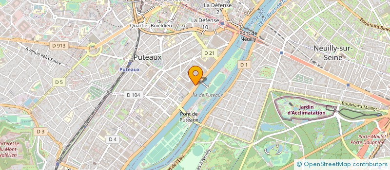 localisation de l'entreprise FMS - FLEET MANAGEMENT SERVICES  PUTEAUX