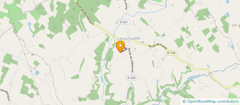 localisation de l'entreprise FMS LOC  LACAUSSADE