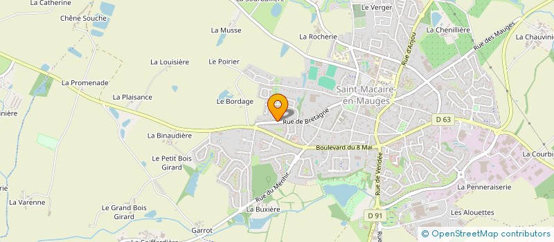 localisation de l'entreprise FMS3C à SEVREMOINE