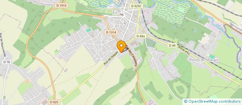 localisation de l'entreprise FMS76  EU