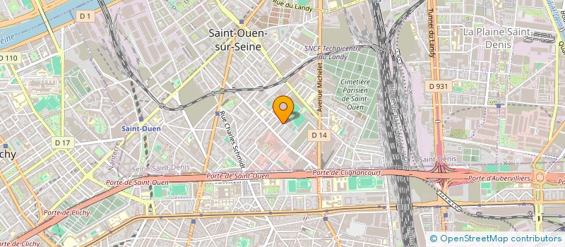 localisation de l'entreprise FMSC  SAINT-OUEN-SUR-SEINE