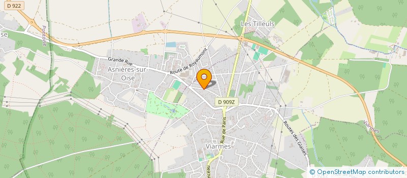 localisation de l'entreprise FMSD-PRESTATIONS  VIARMES