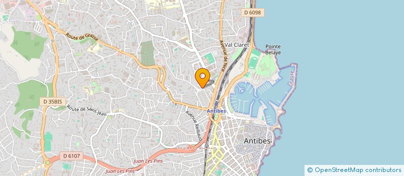 localisation de l'entreprise FMSE à ANTIBES