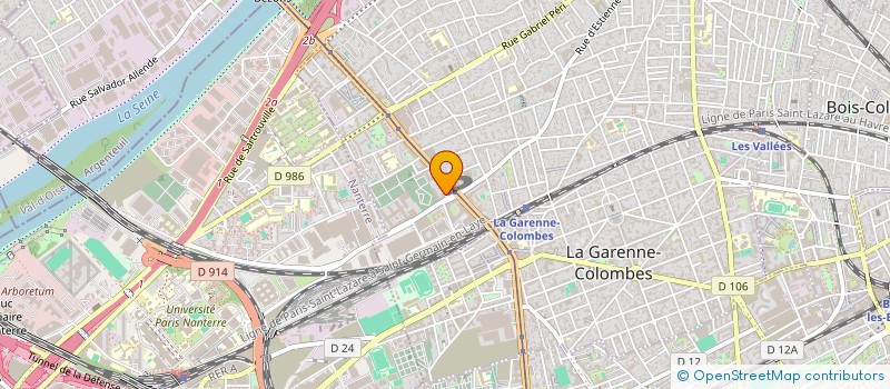 localisation de l'entreprise FMSH à LA GARENNE-COLOMBES