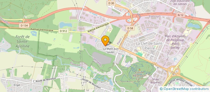 localisation de l'entreprise FMT  PLAISIR