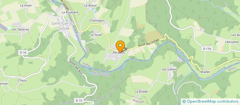 localisation de l'entreprise FMT SIOULE à CHOUVIGNY