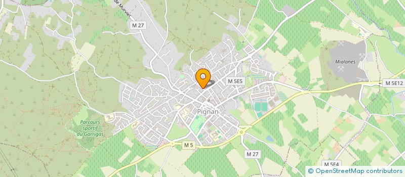 localisation de l'entreprise FMTL  PIGNAN