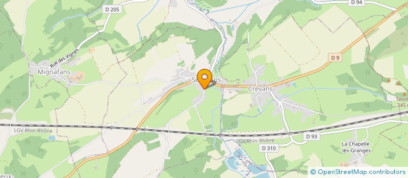 localisation de l'entreprise FMU DEVELOPPEMENT  SECENANS