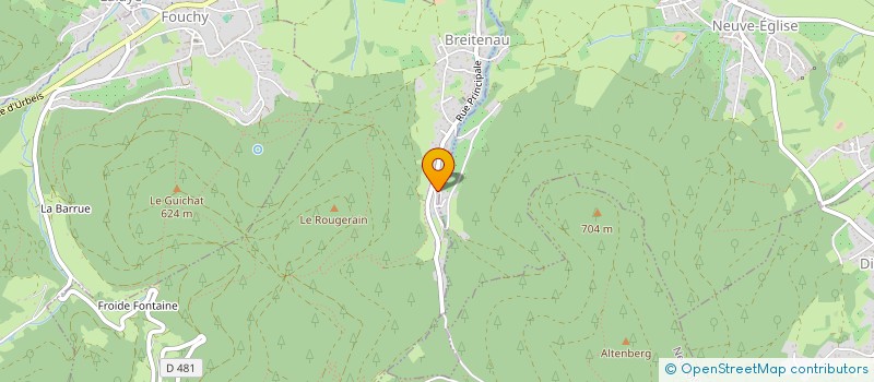 localisation de l'entreprise FMVS NETTOYAGE  BREITENAU