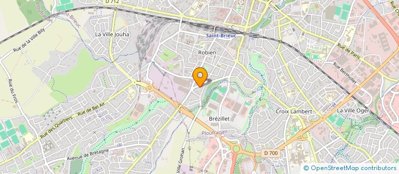 localisation de l'entreprise FMW 22 à SAINT-BRIEUC