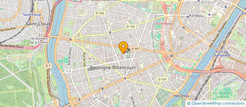 localisation de l'entreprise FMWOLF à BOULOGNE-BILLANCOURT