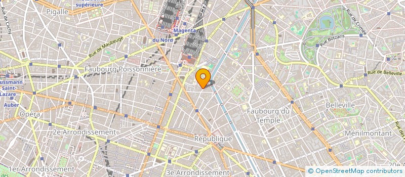 localisation de l'entreprise FMY  PARIS